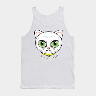 I Love Cat Cat Tank Top